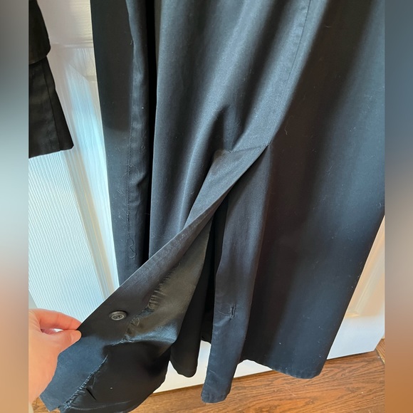 Vintage 80’s Yves Saint Laurent Trench Coat sz 40 - Picture 10 of 10